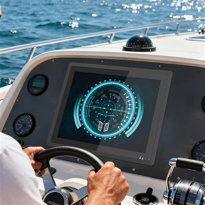 Marine industriell monitor